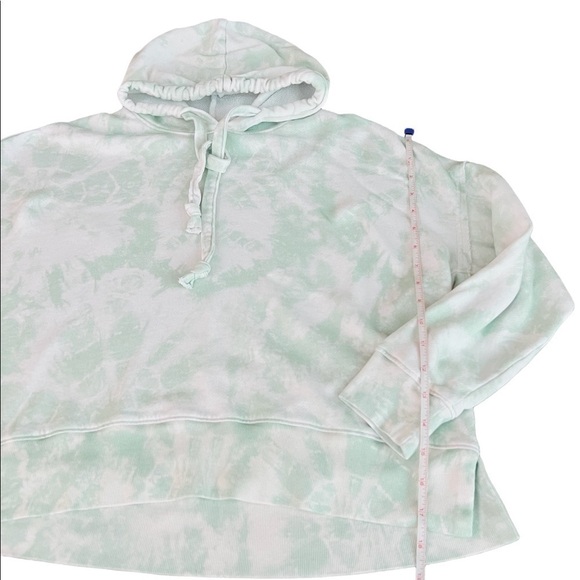 RAILS WOMENS MINT TIE DYE PULLOVER OVERSIZED HOODIE SIZE SMALL - Picture 6 of 10